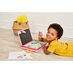 التعليم المبكر مركز اللعب المغناطيسي وردي سبورة ELC