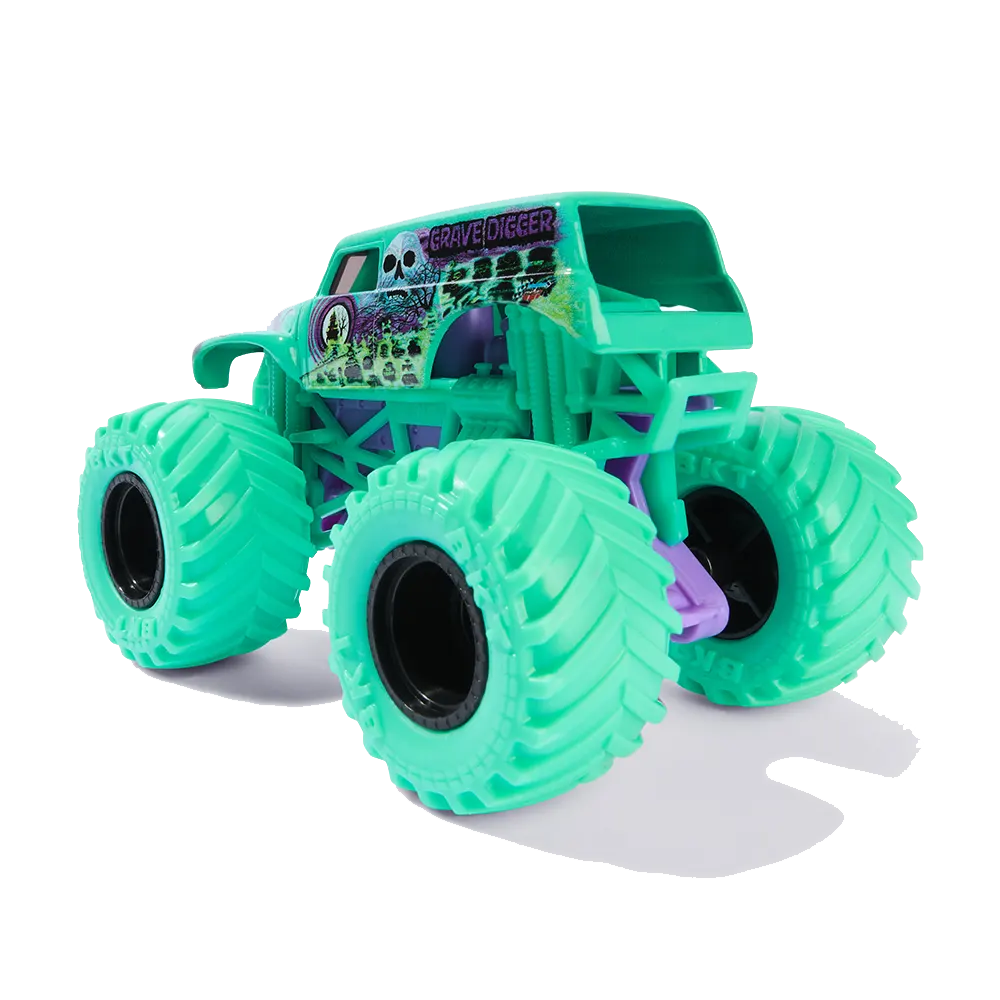 مونستر جام شاحنة حفار القبور أخضر مركبات الأطفال Monster Jam