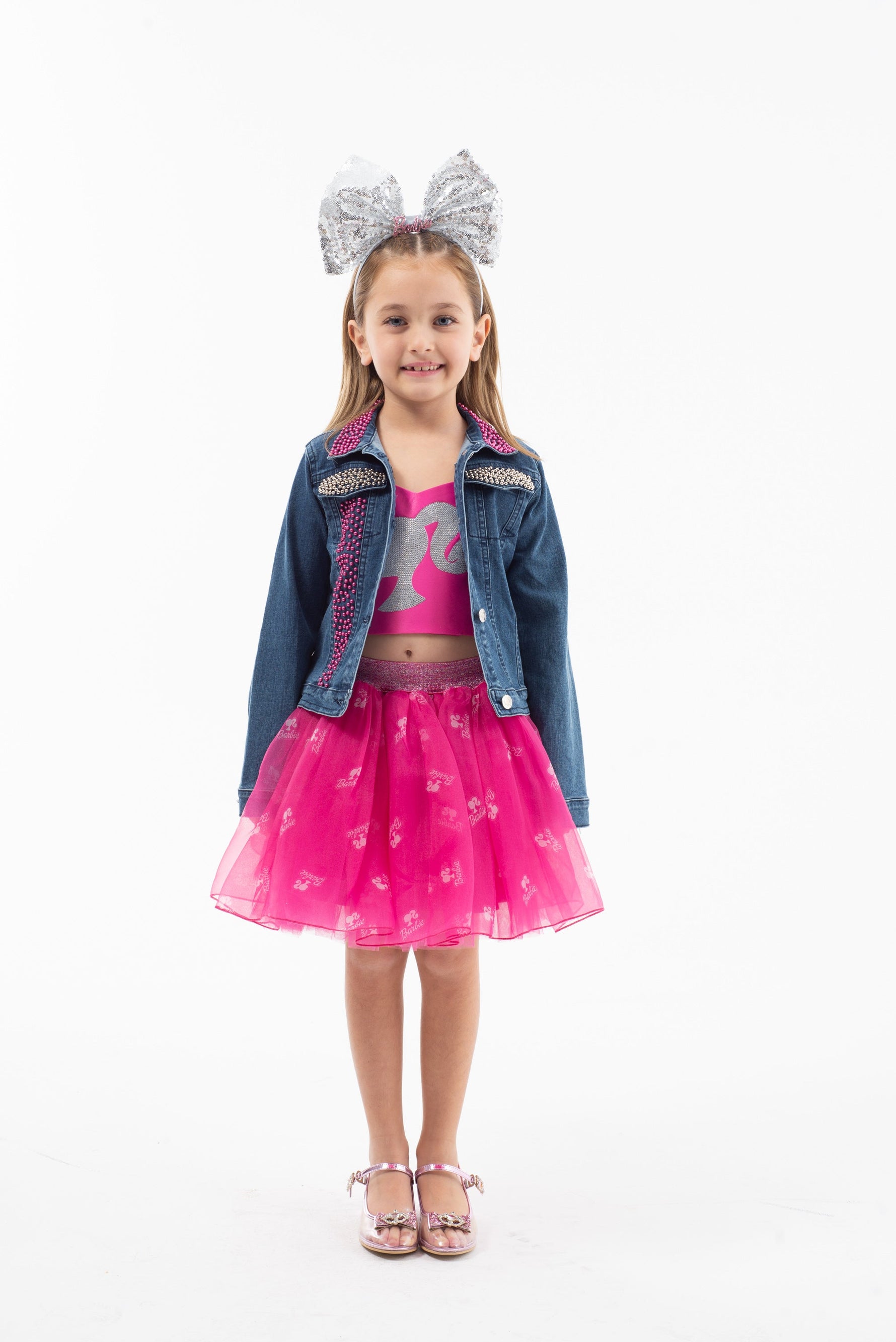 فيري لاند جاكيت جينز باربي ملابس الأميرات Fairy Land