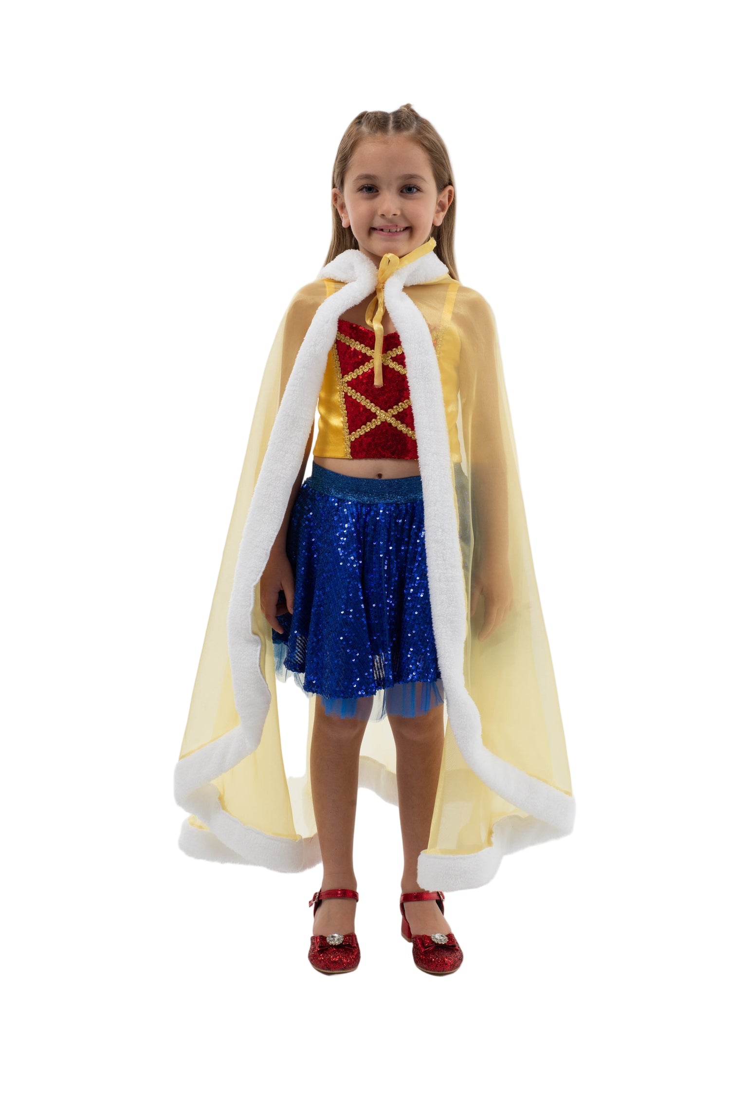 فيري لاند رداء سنوايت اصفر ملابس الأميرات Fairy Land