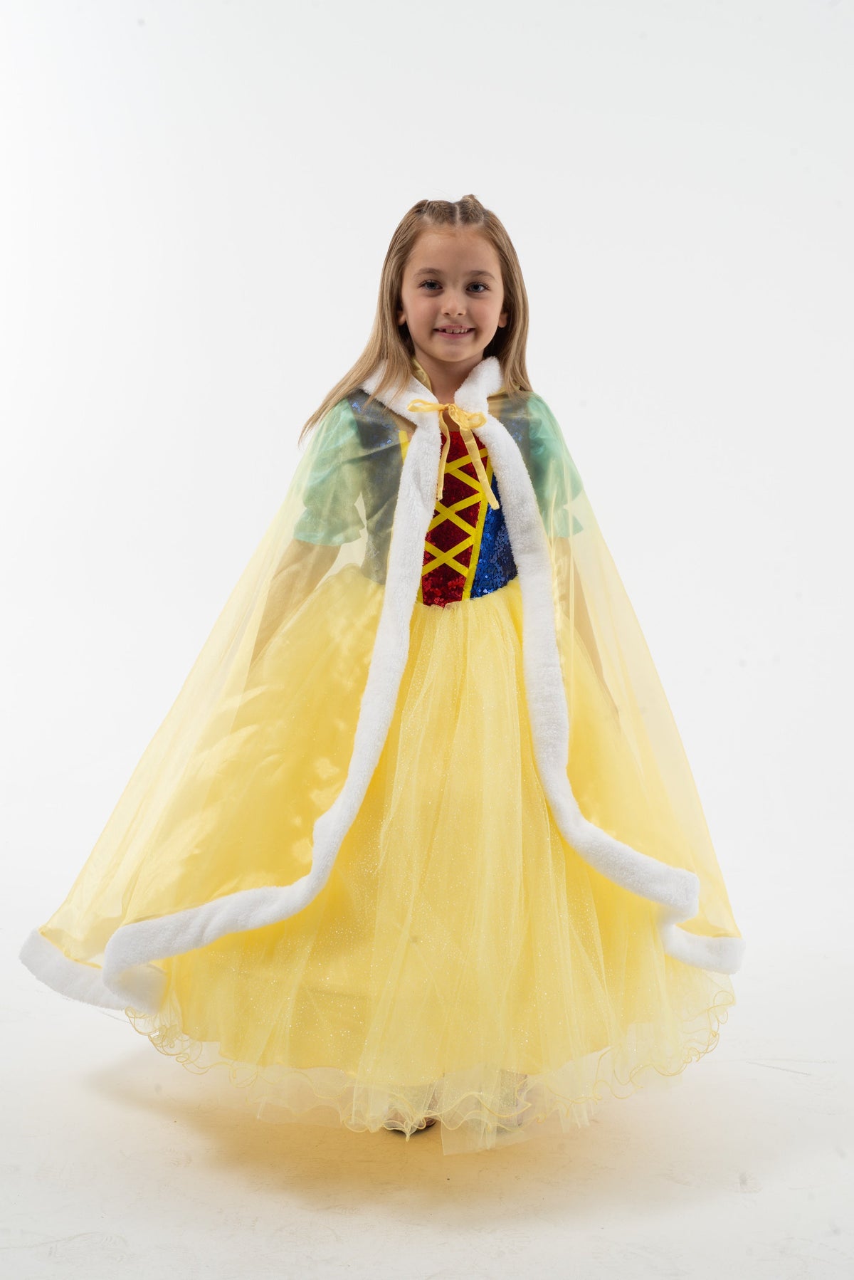 فيري لاند رداء سنوايت اصفر ملابس الأميرات Fairy Land