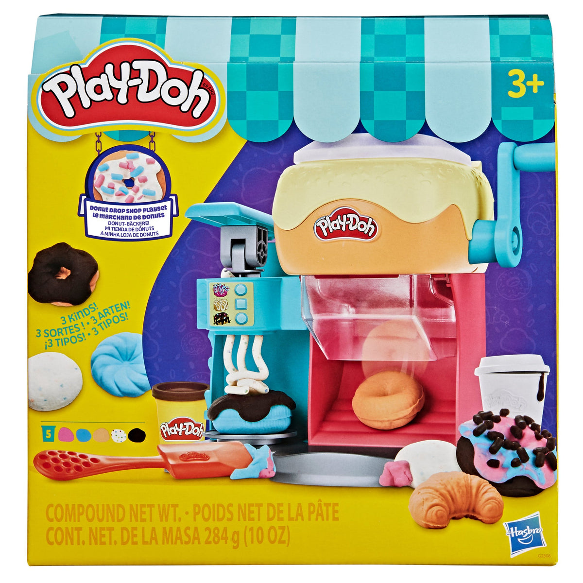 بلاي دوه آلة صنع الدونات بالصلصال الصلصال والمعجون Play-Doh