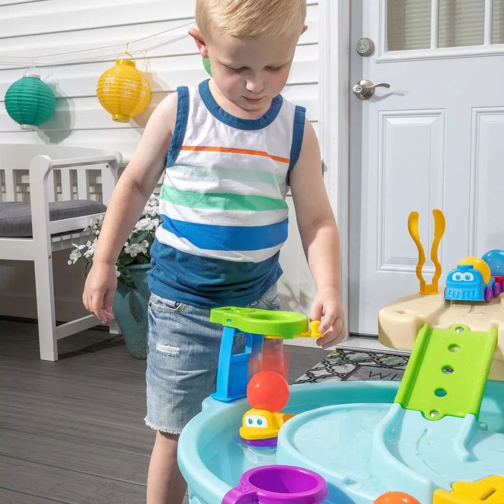 ستيب 2 طاولة مركز المغامرات المائية طاولات الماء Step2