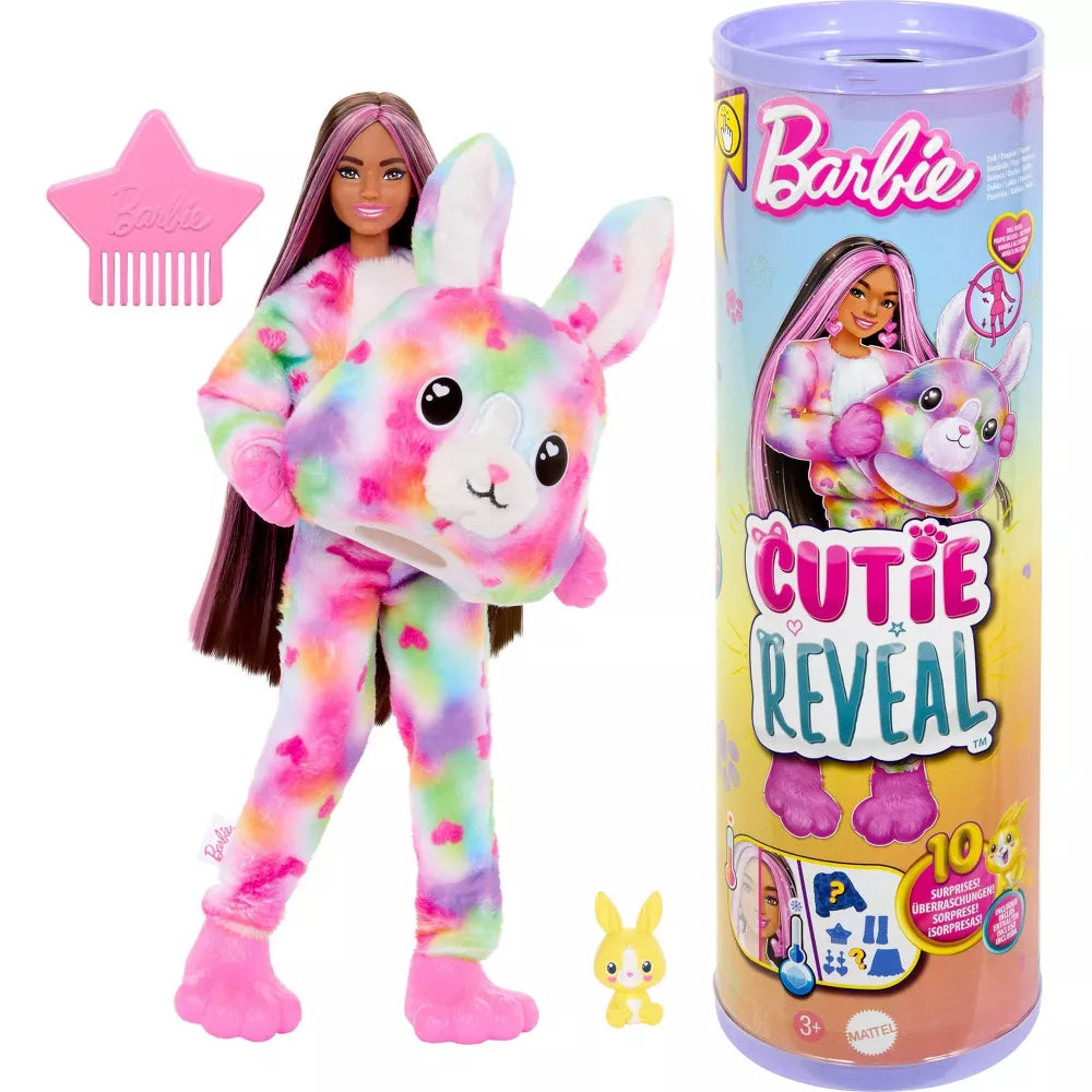 باربي دمية وإكسسوارات كيوتي ريفيل زي ألارنب دمية مع اكسسوارات Barbie