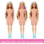 باربي دمية وصالون الشعر مع 15 ملحق لتصفيف الشعر دمية مع اكسسوارات Barbie