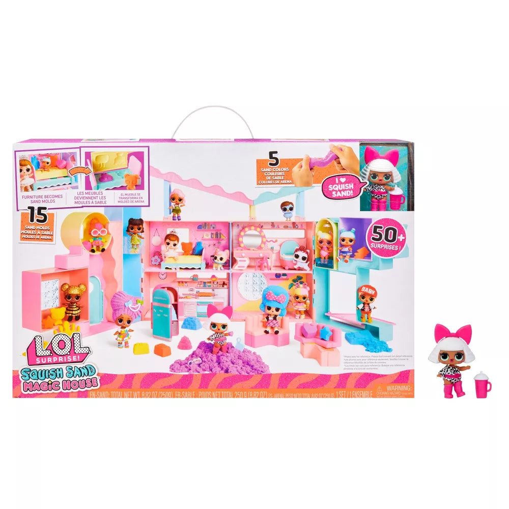 ال او ال سربرايز بيت الرمل السحري 50 مفاجأة بيوت الدمى LOL Surprise