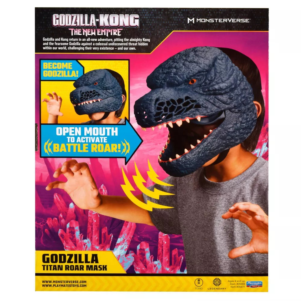غودزيلا ضد كونج قناع غودزيلا مجسمات الحيوانات Godzilla X Kong