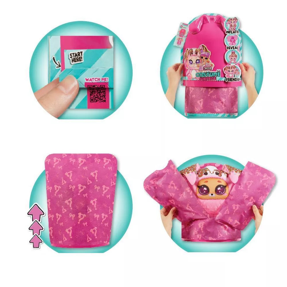 ال او ال سربرايز دمية أزياء مع زي جرو القابلة للنفخ دمية مع اكسسوارات LOL Surprise