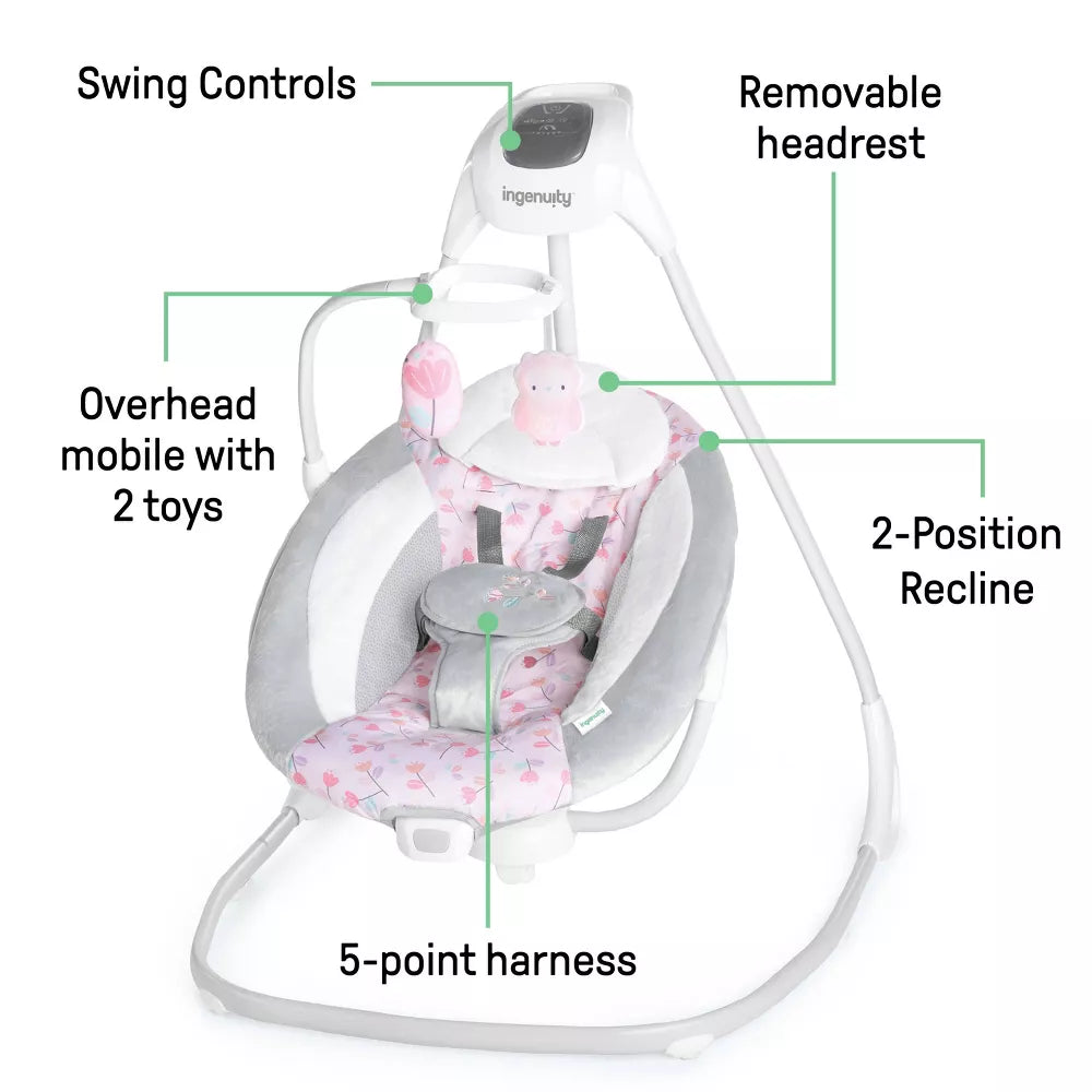 إنجينيويتي مرجيحة سيمبل كومفورت كرسي مواليد Ingenuity