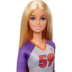 باربي دمية باربي رياضية مفصلية كرة طائرة دمية مع اكسسوارات Barbie