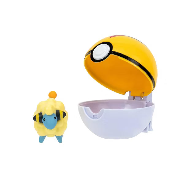 بوكيمون مجسم ماريب مع كرة بوك شخصيات كرتونية Pokemon
