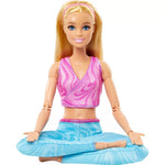 باربي دمية ميد تو موفشقراء ترتدي بلوزة رياضية دمى الشخصيات Barbie