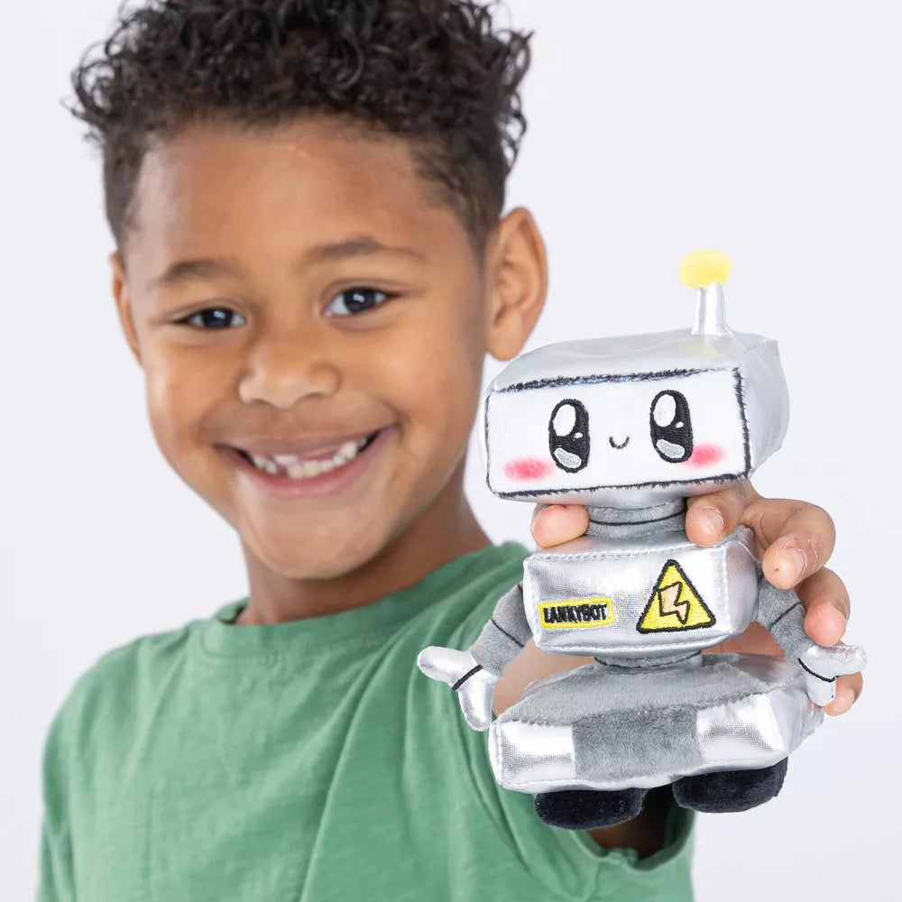 لانكي بوكس ميني سايبورغ ميستري القطنية 15 سم الالعاب القطنية LankyBox