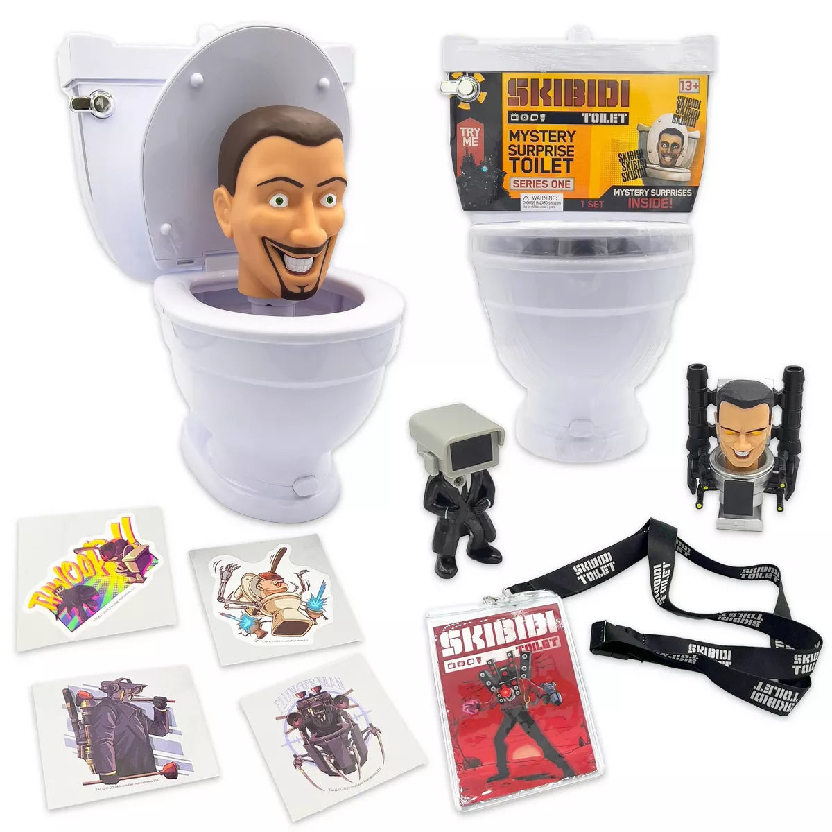 سكيبيدي مرحاض سكيبيدي الغامض المجسمات Skibidi Toilet