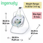 إنجينيويتي كرسي استرخاء الأطفال كرسي مواليد Ingenuity