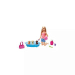 باربي دمية الاستحمام مع جرو والاكسسوارات دمية مع اكسسوارات Barbie