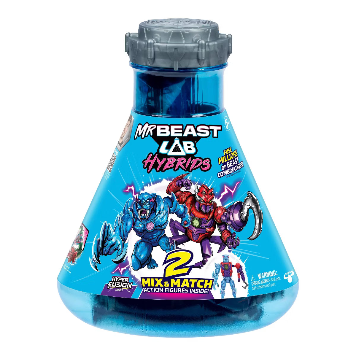 مستر بيست لاب مجسم العنكبوت ضد النمر الخارق المجسمات MrBeast Lab