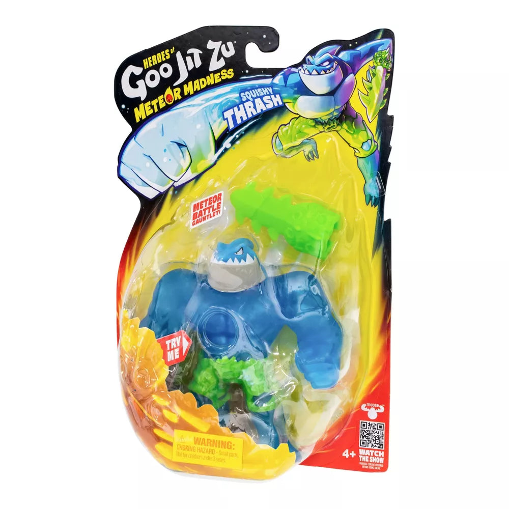هيروز اوف جو جيت زو جنون النيزك ثراش التمدد والضغط Heroes of Goo Jit Zu