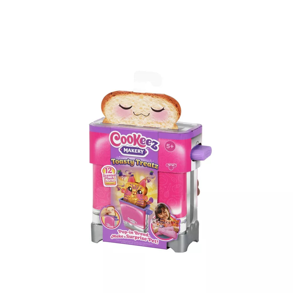 كوكيز ماكيري محمصة خبز توستي تريتز مع قطيفة معطرة الالعاب القطنية Cookiez Makery