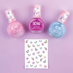 3سي 4 جي طلاء اظافر الفراشة المكياج والتجميل 3C4G