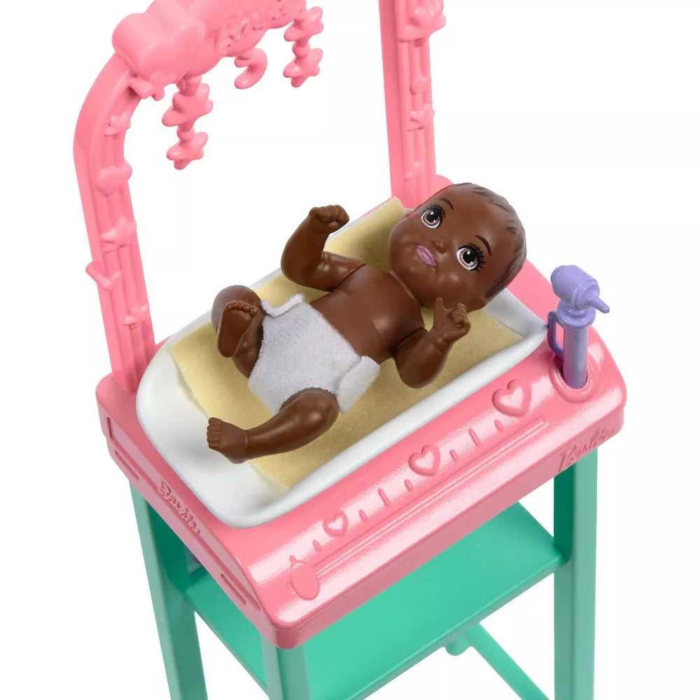 باربي دكتورة الأطفال 24سم دمية مع اكسسوارات Barbie