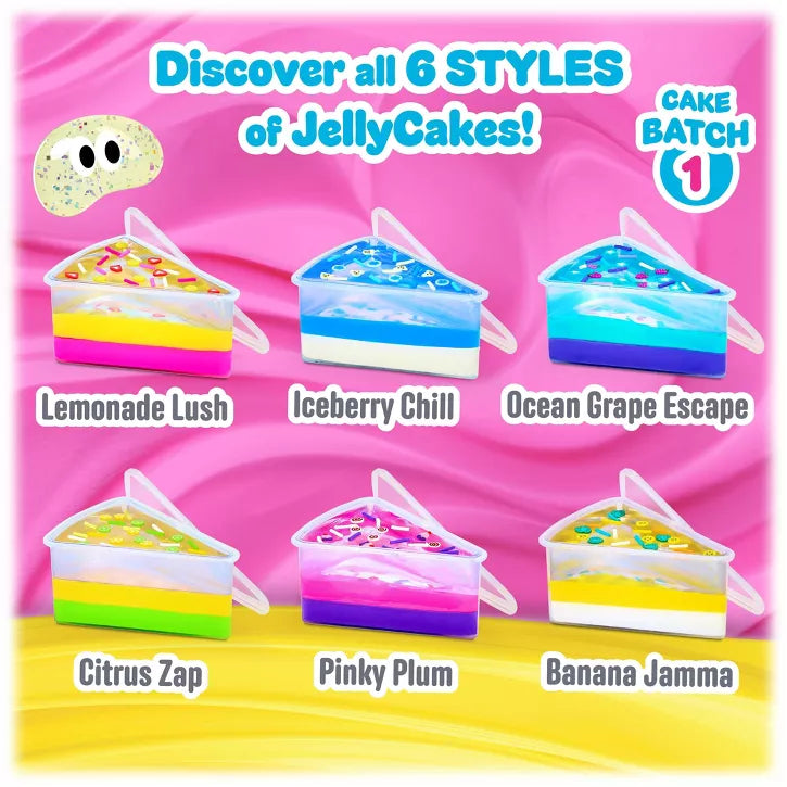 جيلي كيكز سلايم كعكة إكس إل ألوان متنوعة سلايم Jelly Cakes