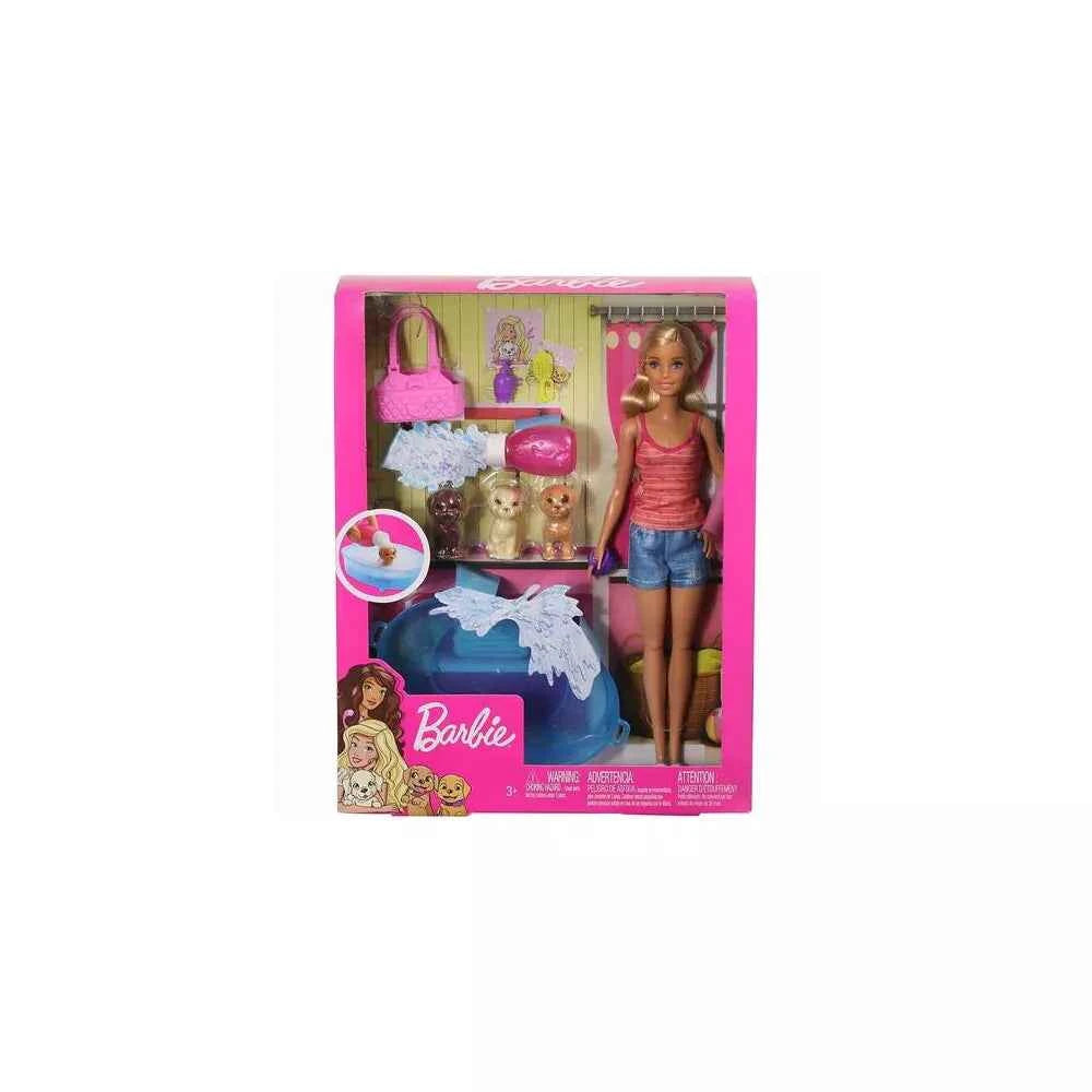 باربي دمية الاستحمام مع جرو والاكسسوارات دمية مع اكسسوارات Barbie