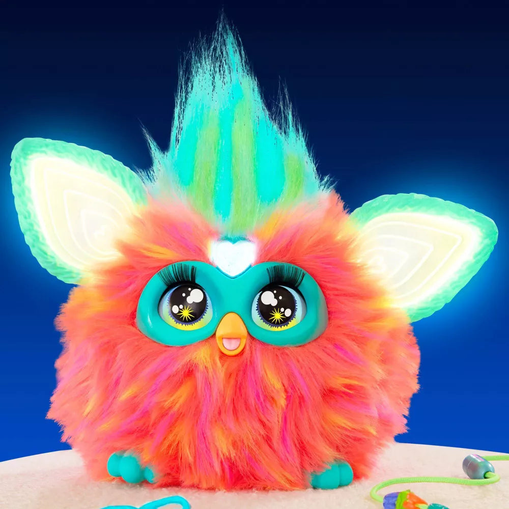 فوربي لعبة فوربي كورال القطنية التفاعلية الالعاب القطنية Furby