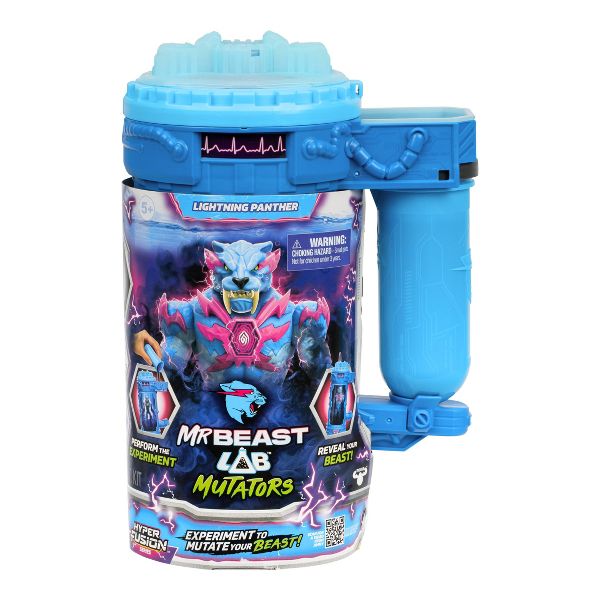 مستر بيست لاب متحور نمر البرق مجسمات الحيوانات MrBeast Lab