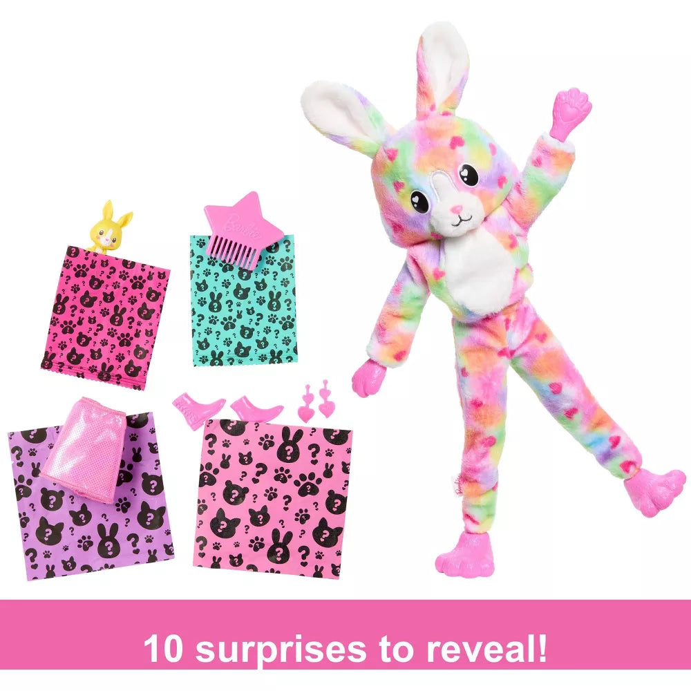 باربي دمية وإكسسوارات كيوتي ريفيل زي ألارنب دمية مع اكسسوارات Barbie