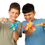 هيروز اوف جو جيت جنون النيزك فيرسوس باك التمدد والضغط Heroes of Goo Jit Zu