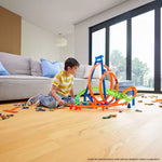 هوت ويلز مضمار مع 5 مناطق تحطم مركبات مع مسار HotWheels