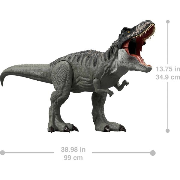 جوراسيك ورلد ديناصور تيرانوصور ريكس مجسمات الحيوانات Jurassic World