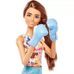باربي دمية ممارسة التمارين مع جرو أليف اشكال متنوعة دمية مع اكسسوارات Barbie