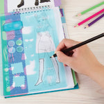 ميك ات ريل كراسة رسم تصميم الأزياء رسم و تلوين Make it Real