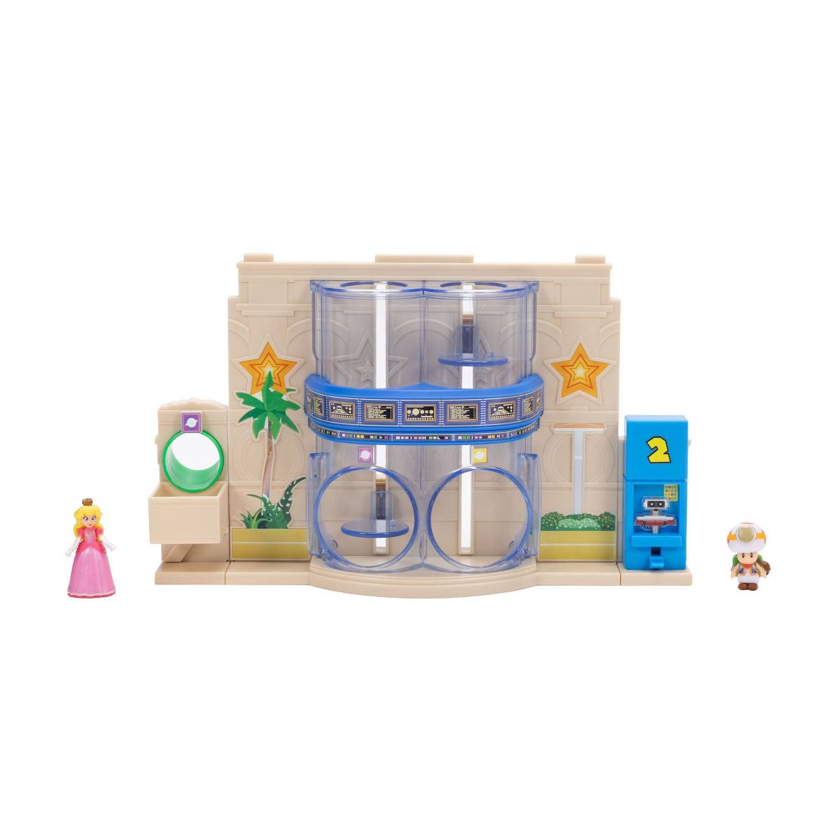 سوبر ماريو جالكسي بوابة المجرة مع شخصية الأميرة والفطر شخصيات كرتونية Super Mario