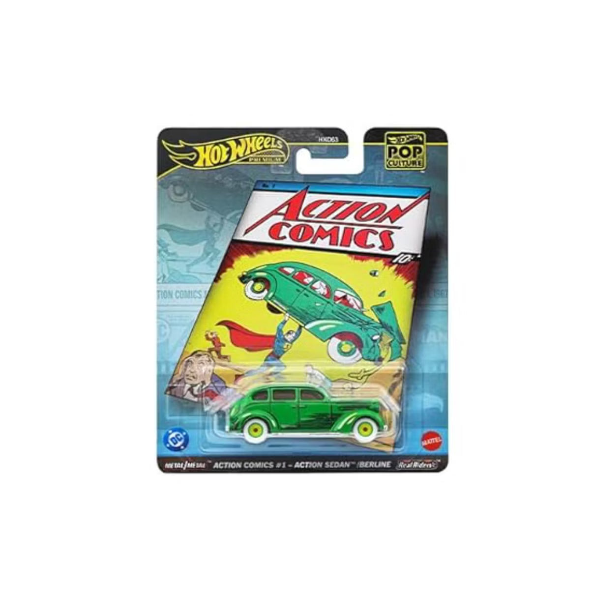هوت ويلز سيارة سوبرمان اكشن كوميكس سيارات داي كاست HotWheels