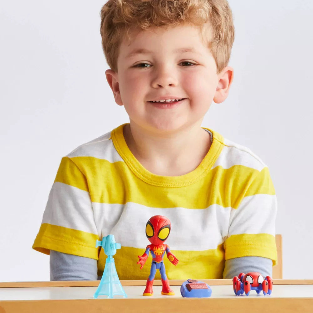 سبايدي لعبة سبايدرمان بشبكة دوارة شخصيات كرتونية Marvel