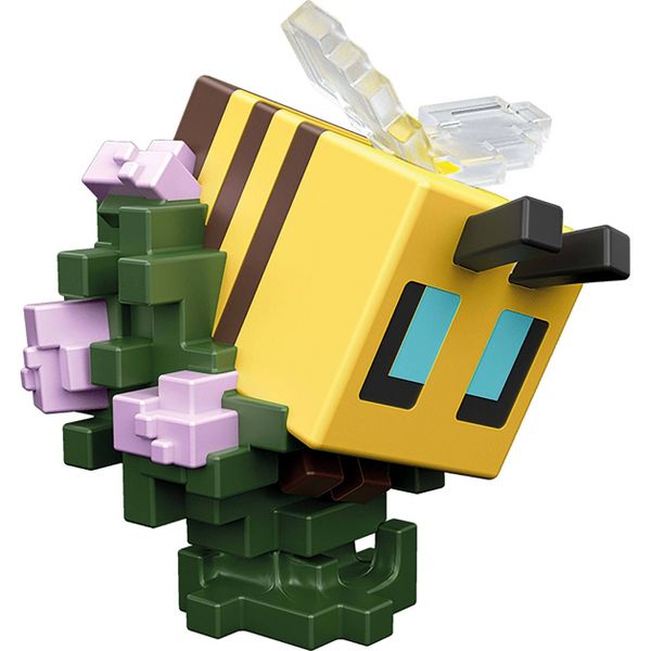 ماين كرافت مجسم النحلة المتفتحة شخصيات كرتونية Minecraft