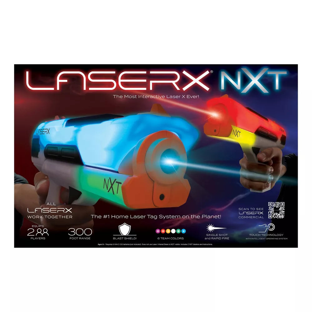 ليزر اكس مسدسات ليزر 300 ألعاب الأكشن Laser x