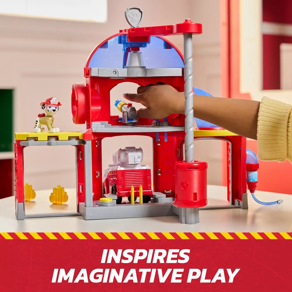 باو باترول مركز قيادة الإنقاذ والإطفاء مركبات الأطفال Paw Patrol