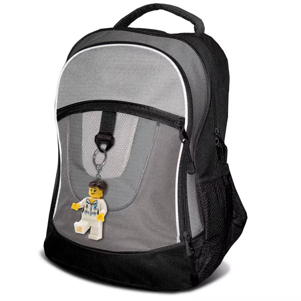 ليجو سلسلة مفاتيح مجسم الممرضة المضيئة مكعبات التركيب LEGO