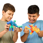 هيروز اوف جو جيت جنون النيزك فيرسوس باك التمدد والضغط Heroes of Goo Jit Zu