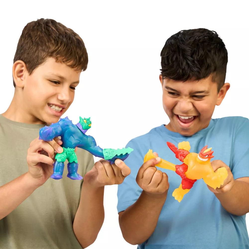 هيروز اوف جو جيت جنون النيزك فيرسوس باك التمدد والضغط Heroes of Goo Jit Zu