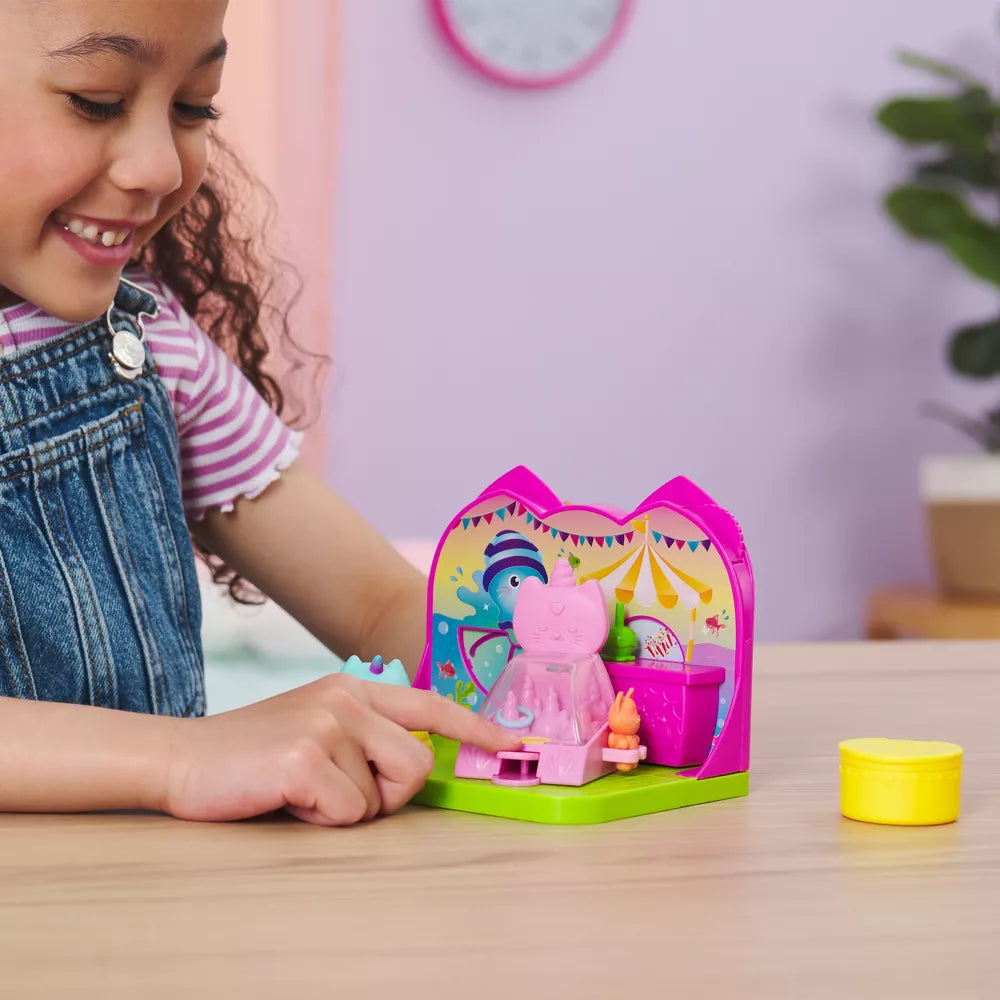 غابي دول هاوس غرفة كرنفال كيتي ناروال اكسسوارت الدمى Gabby Dollhouse