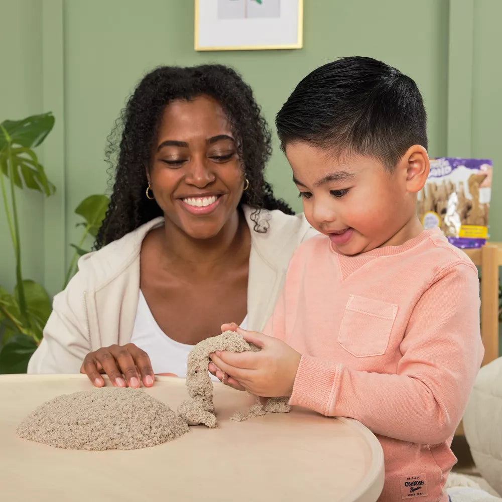 كينتيك ساند كيس رمل بني للشاطئ تشكيل الرمل Kinetic SAND