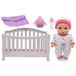 بيبي مزيونة دمية ليتل دارلينجز ان كريب دمى المواليد Baby Maziuna