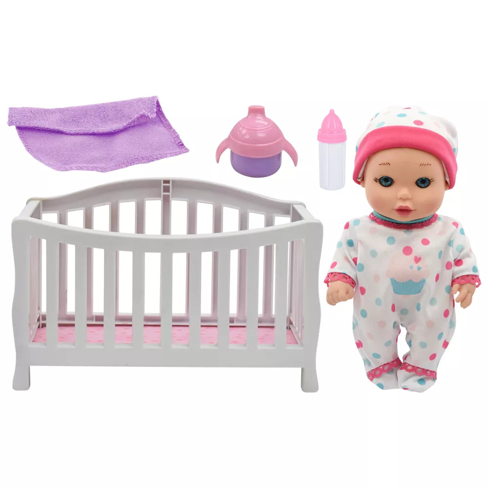 بيبي مزيونة دمية ليتل دارلينجز ان كريب دمى المواليد Baby Maziuna