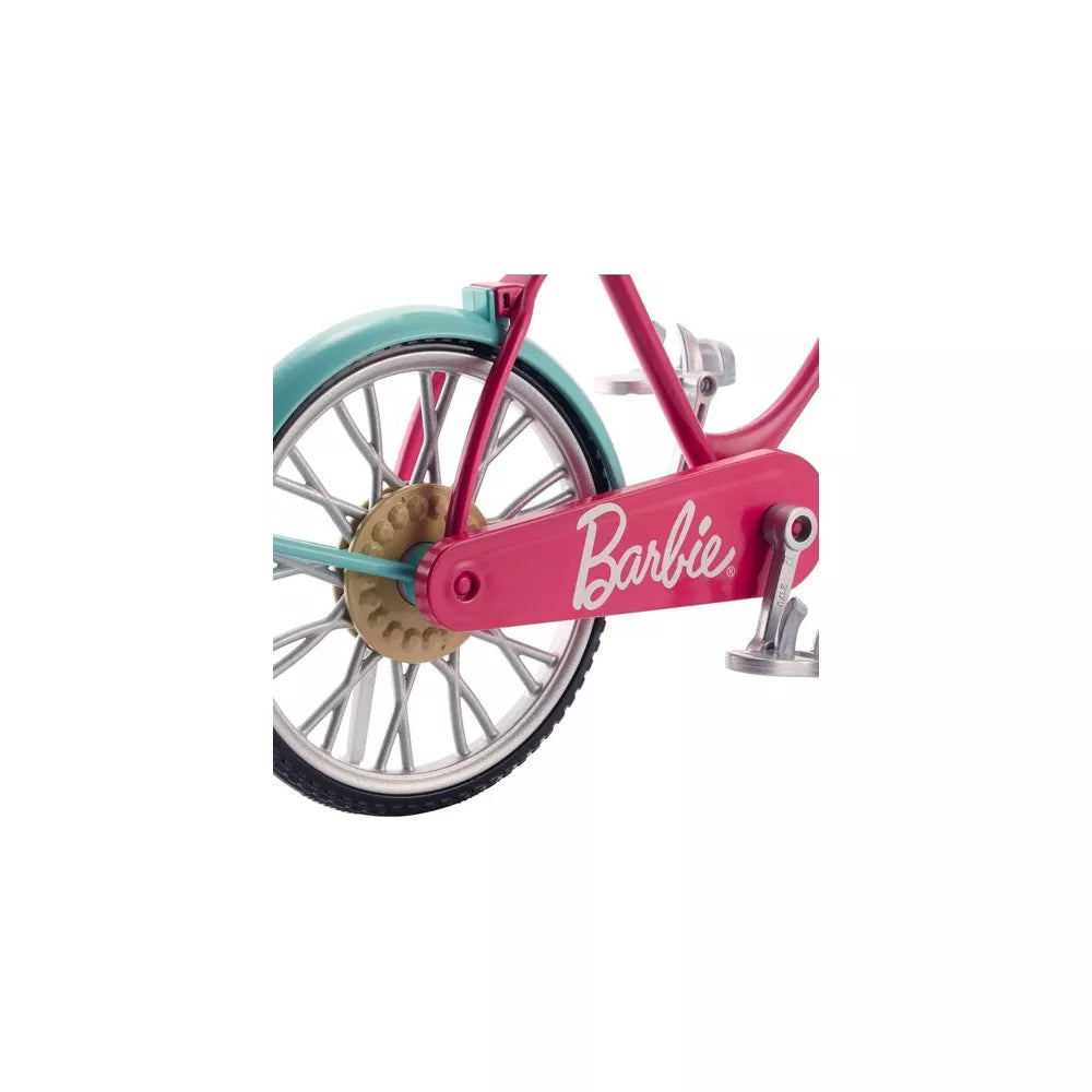 باربي دراجة باربي مع سلة اكسسوارت الدمى Barbie