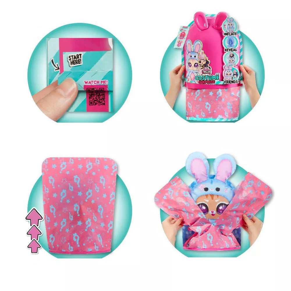 ال او ال سربرايز دمية أزياء أيا شيري مع زي أرنب أزرق قابلة للنفخ دمية مع اكسسوارات LOL Surprise